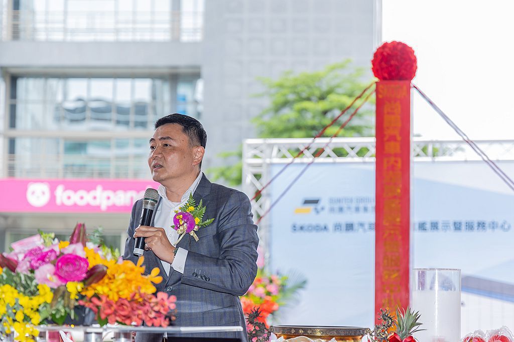 SKODA Taiwan總裁李御林感謝經銷通路的支持 讓消費者能夠得到最佳的用車...