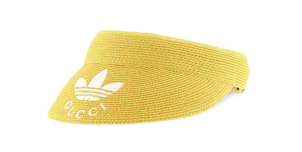 黃色漁夫帽，17,600元。圖／GUCCI提供