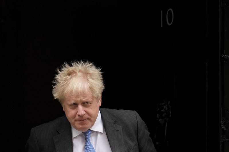 英国首相强生（Boris Johnson）。 美联社(photo:UDN)