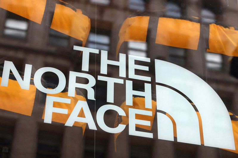 知名戶外休閒品牌The North Face。 路透社