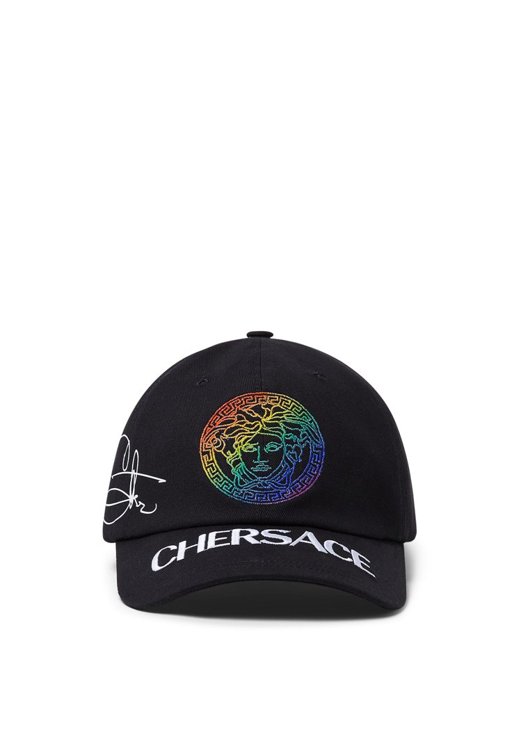 CHERSACE Pride棒球帽，13,500元。圖／VERSACE提供