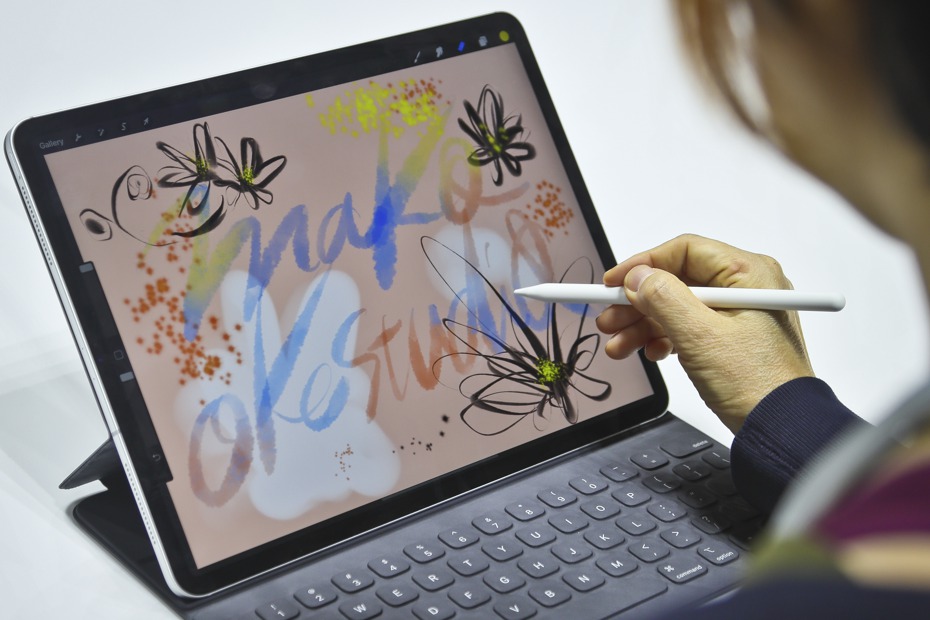 蘋果傳今秋推出搭載M2晶片的升級版平板電腦iPad Pro。美聯社