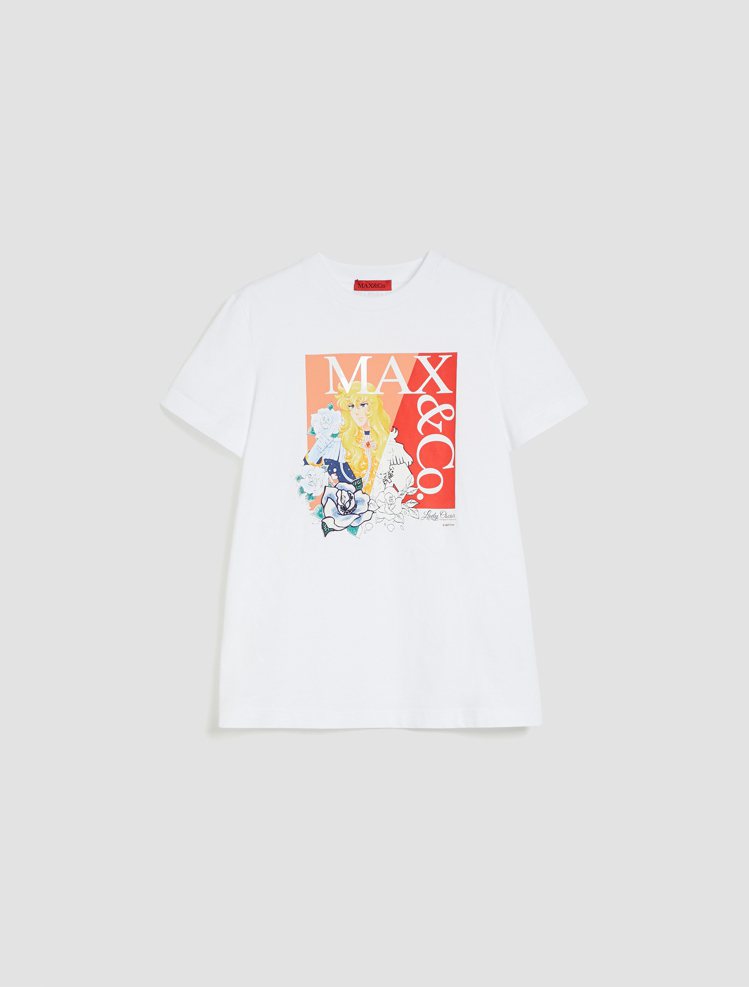 Lady Oscar方型logo T-shirt，7,900元。圖／MAX&am...