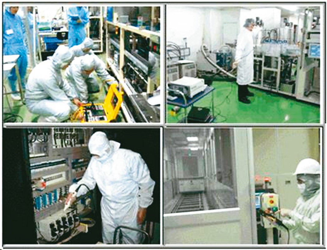 精密機械研究發展中心PMC無塵室檢測服務。PMC／提供