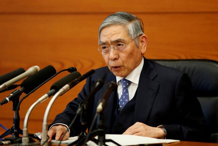 日本銀行（央行）總裁黑田東彥。 路透