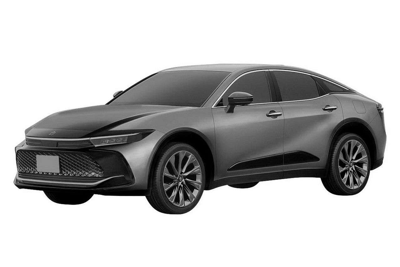 全新Toyota Crown專利圖出爐 跨界斜背轎車真能打入市場？