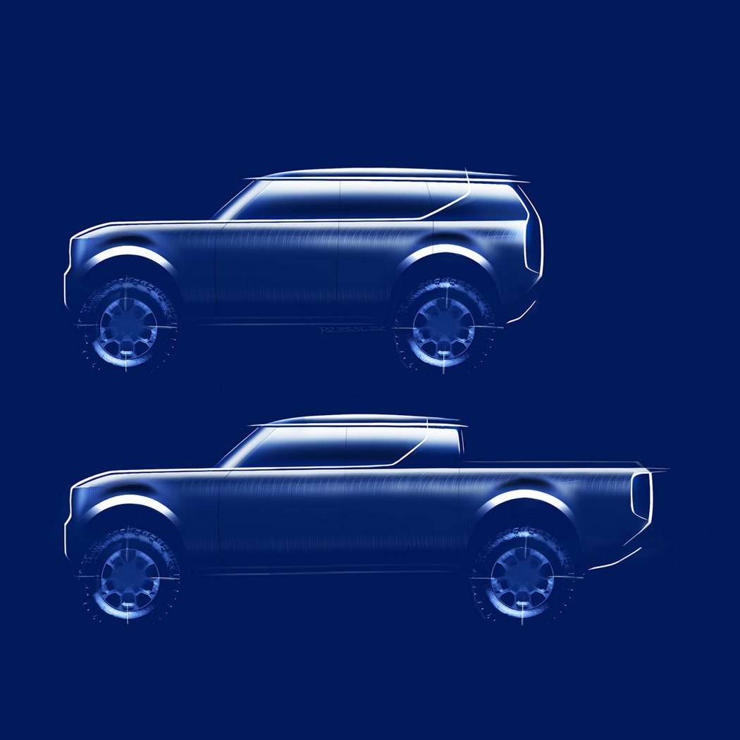 VW計畫以Scout品牌推出全新越野SUV。 摘自Carscoops.com