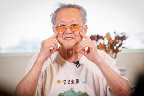 88歲的黃春明相信日日好日，多活一天賺一天。記者沈昱嘉／攝影