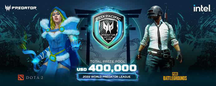 亞太區最大的品牌電競聯賽Predator League 2022年總決賽正式回歸實體戰場，將有來自15個區域電競隊伍參與角逐高達四十萬美元的總獎池。 圖/宏碁提供