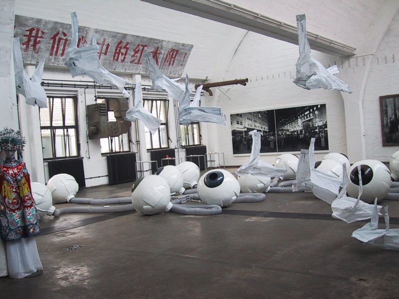 2002年開幕首展  北京浮世繪展覽現場