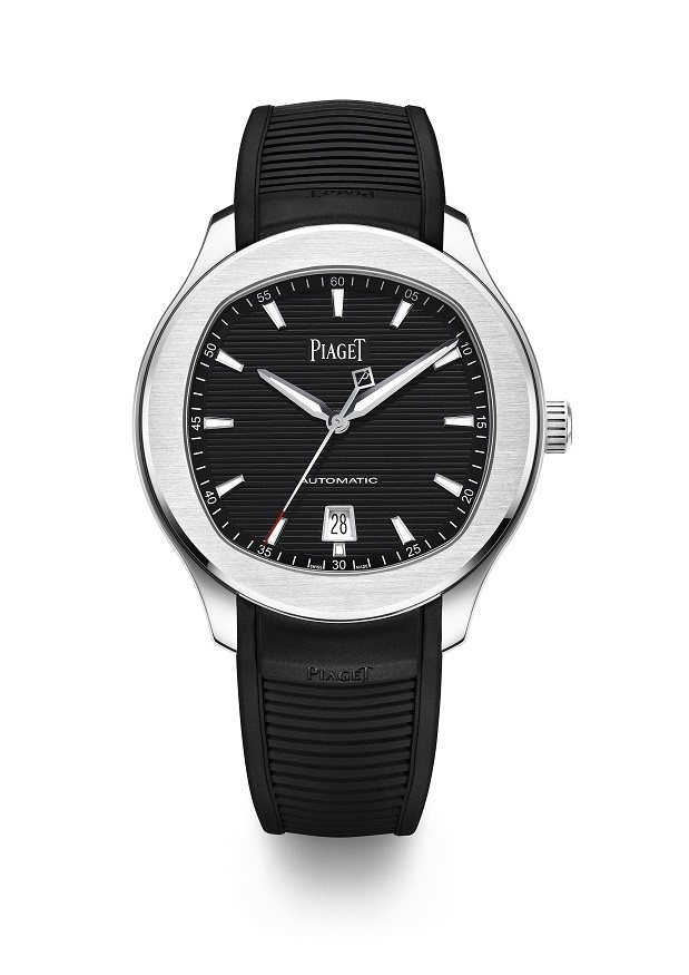PIAGET Polo 系列墨黑色自動上鍊精鋼腕表，34萬7,000元。圖 / ...