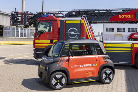 Opel推出Rocks-e消防電動車！小小一台究竟有什麼特殊技能？