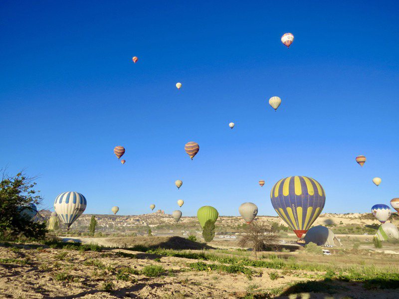 卡帕多其亞的熱氣球體驗是土耳其的一大特色。（圖／雄獅旅遊）