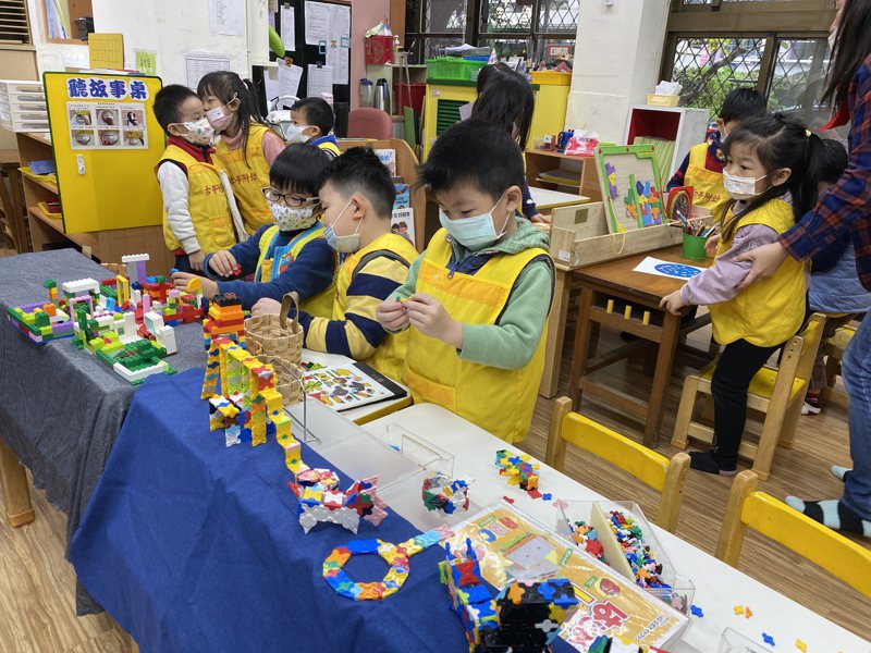 台北市111學年度公立幼兒園部分學校467名缺額。記者潘才鉉／攝影