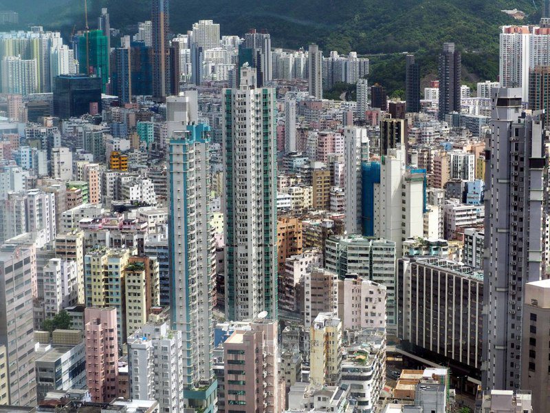 香港正在北部都會區範圍內興建「港深創科園」，作為科技創新企業入駐的園區。圖為九龍區。中通社