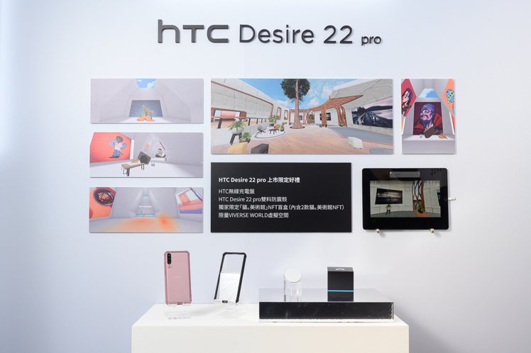 首波購買HTC Desire 22 pro限量贈送價值5,710元的「元宇宙上市...