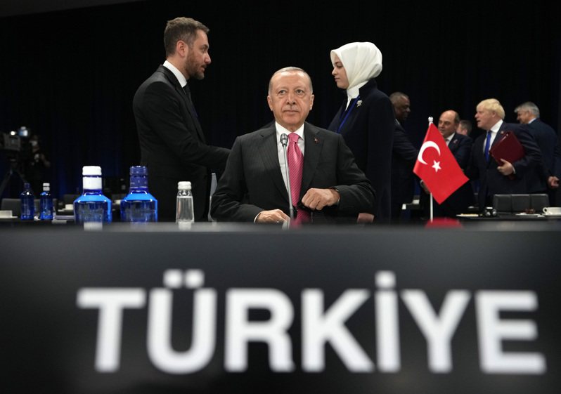土耳其總統厄多安。 美聯社