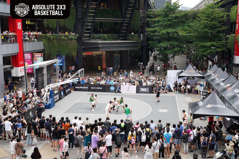 2022「3X3.EXE PREMIER CHINESE TAIPEI」今年共有9回合賽事。圖／ABSOLUTE 3X3 Basketball提供