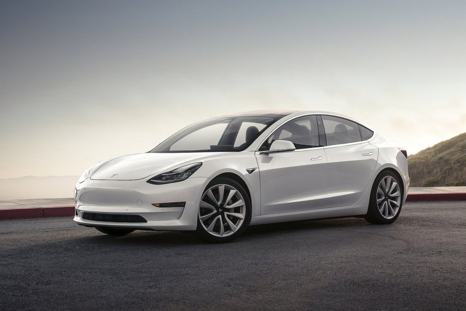現行版Tesla Model 3。 圖／Tesla