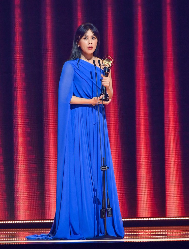 蔡健雅成為今年金曲獎最大贏家。 圖／台視提供