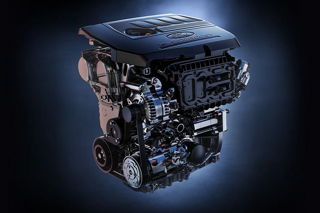 過往1.5L自然進氣汽油引擎取消，換裝1.5L EcoBoost直列四缸渦輪引擎...