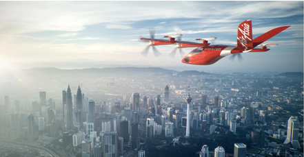 英國飛天車製造商Vertical Aerospace公司6日宣布，將攜手台灣的電池製造商能元科技（Molicel），為旗下第一輛飛天計程車供電。 擷自Vertical Aerospace官網