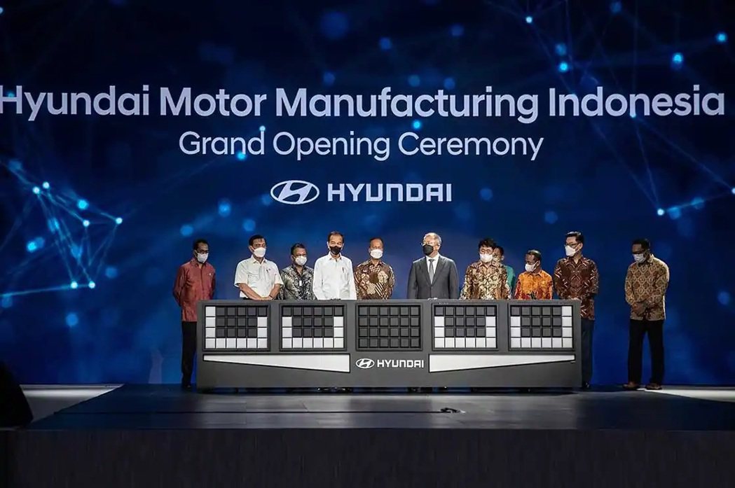 Hyundai在今年三月中正式啟用位於印尼的工廠。 摘自Hyundai