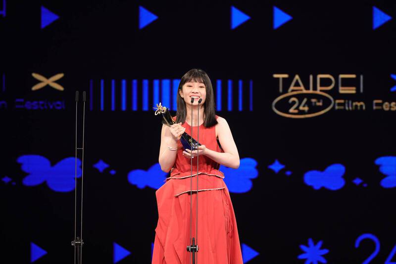 方郁婷拿下第24屆台北電影獎最佳新演員。圖／台北電影節提供
