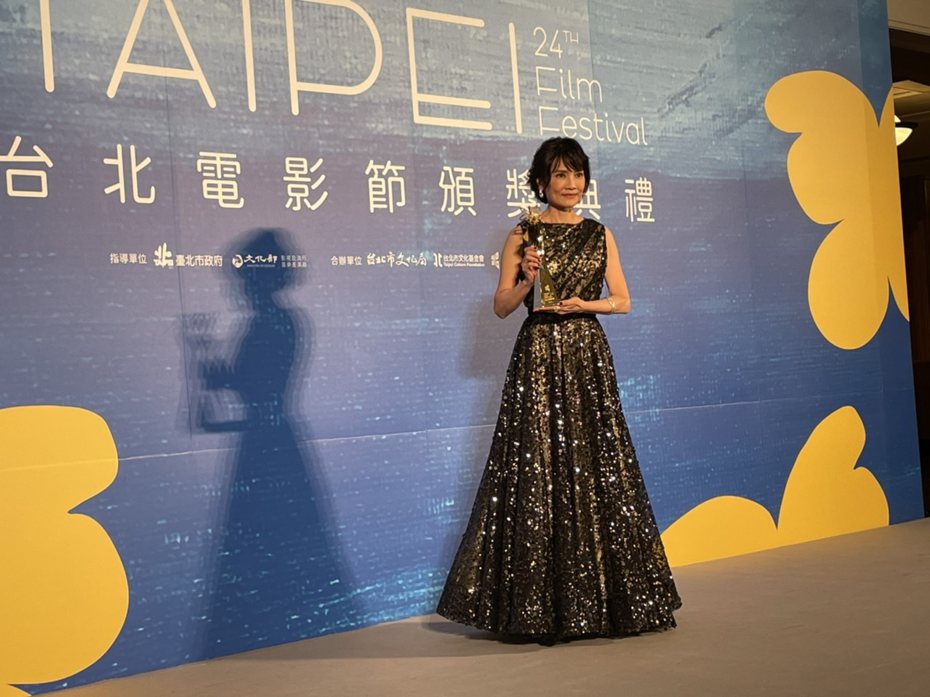 陳湘琪第二度獲得台北電影獎最佳女主角獎。記者蘇詠智／攝影