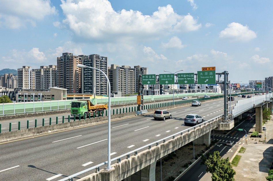 74號快速道路是改變太平區對外連絡交通的最主要幹道。業者提供