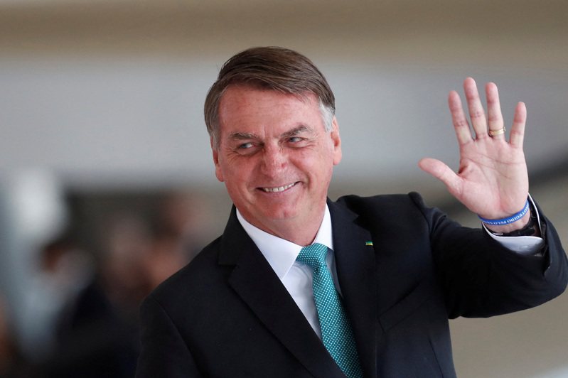 图为巴西总统波索纳洛。 路透社(photo:UDN)