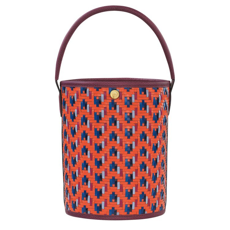 Epure系列手提包 (橘色)，17,800元。圖／Longchamp提供