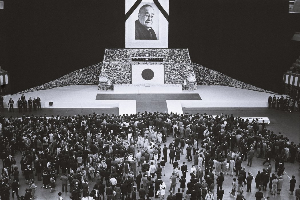 日本戰後第一任首相吉田茂的「國葬儀」。 圖／日本內閣府