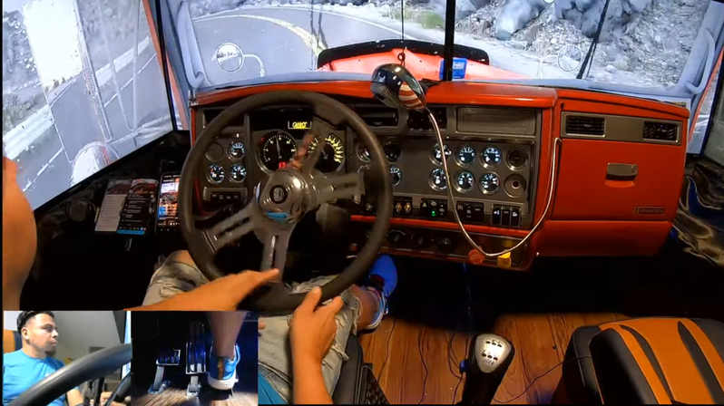 太想當老司機？玩家複製大卡車駕駛艙玩《美國卡車模擬器》連副駕、冷氣孔都完美還原