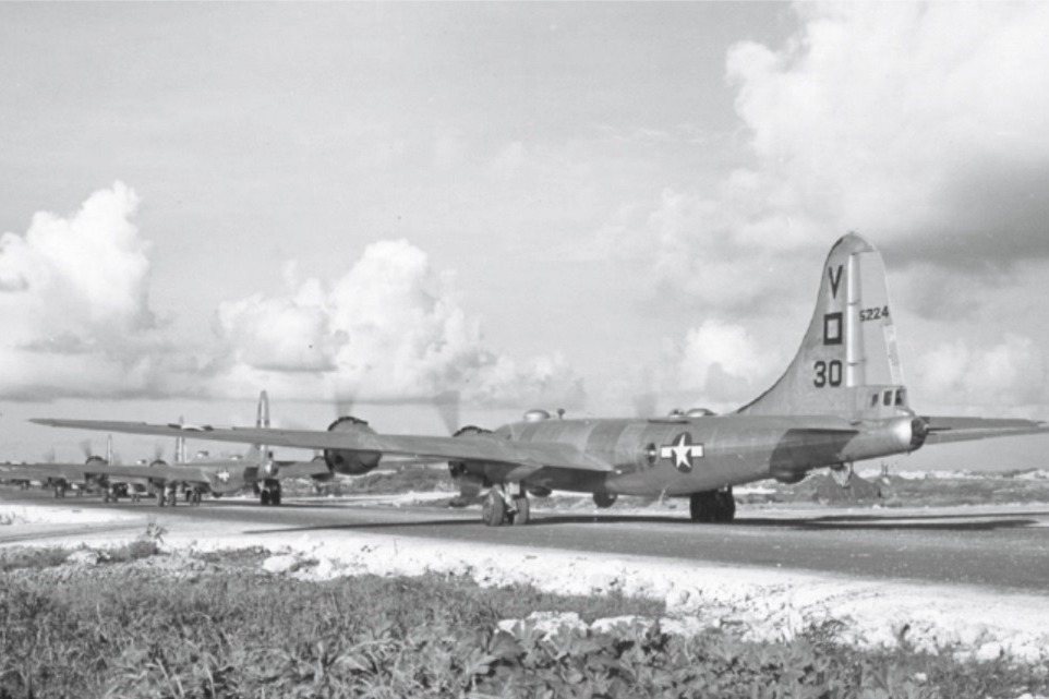 B-29超級堡壘轟炸機。 圖／時報出版提供