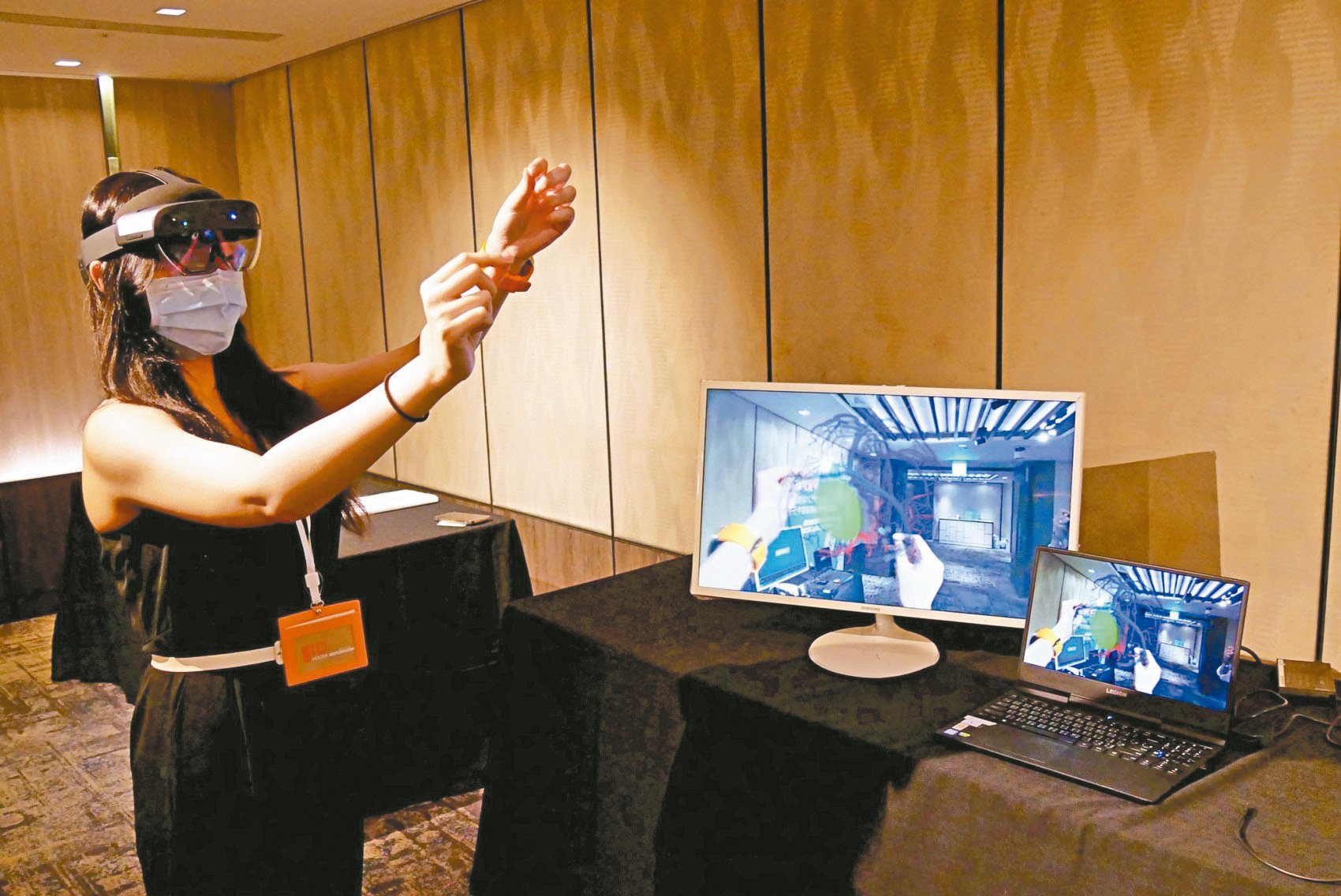 關渡醫院啟用全台第一座VR醫療影像數據庫，透過VR技術促進醫療。圖／智捷生醫提供