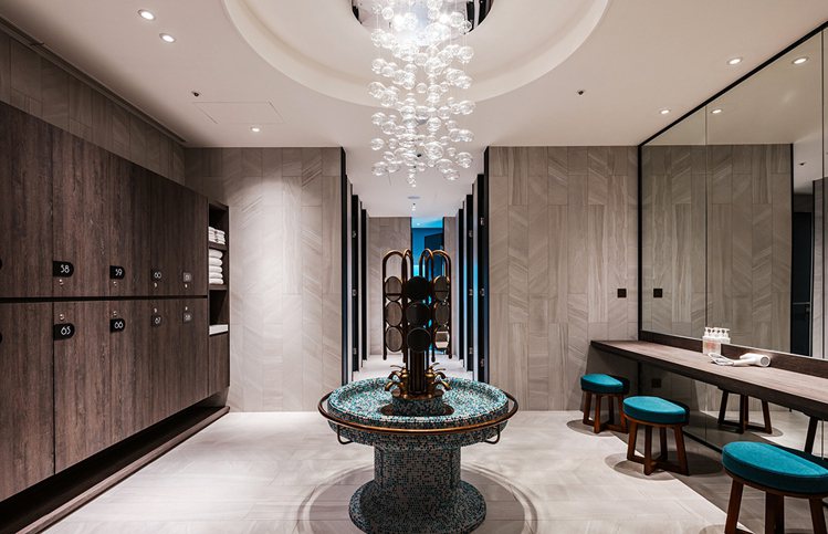 重金打造的星級盥洗室。圖／國泰飯店觀光提供