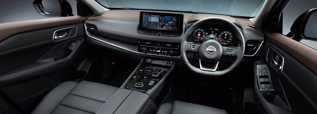 車室部分12.3吋的虛擬儀表版搭配9吋的中央觸控螢幕。 圖／摘自Nissan.j...