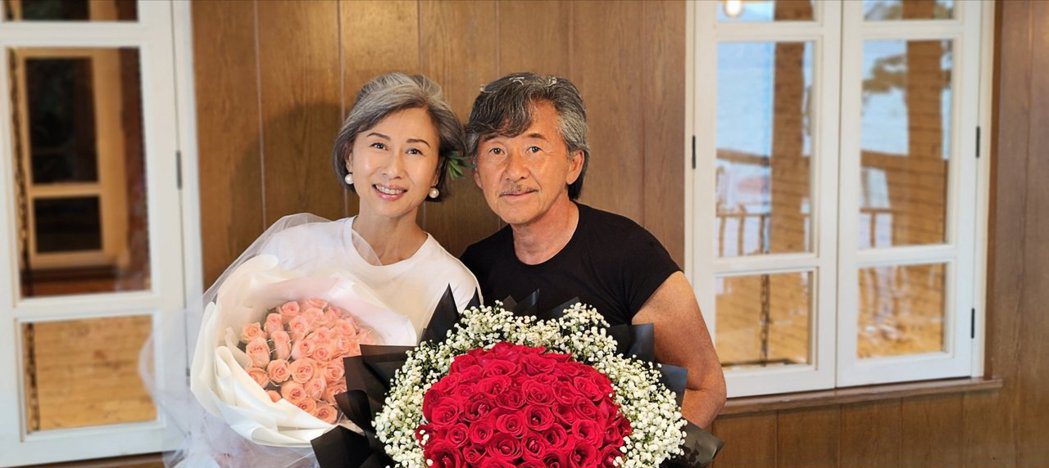葉蒨文與林子祥今年是結婚26週年。 圖／擷自葉蒨文微博