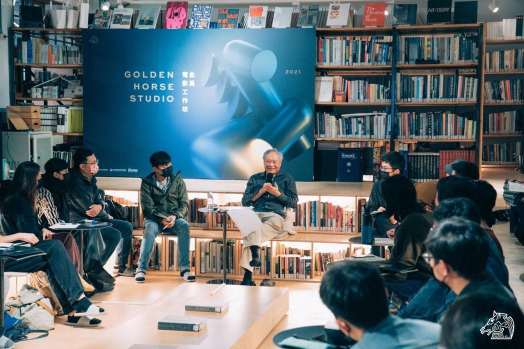 國際金獎導演李安在「不只是圖書館」舉辦了電影討論會。