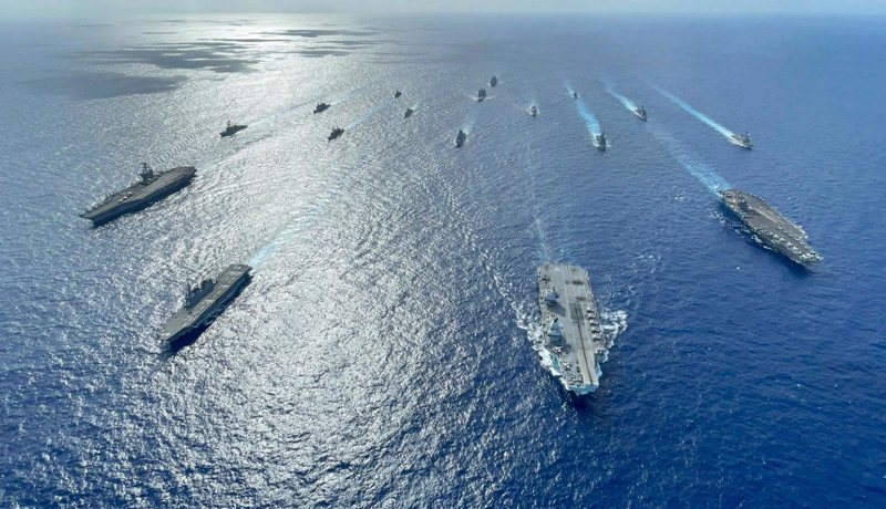 美军太平洋地区司令弗林（Charles Flynn）表示，美国的目标是不要引发战争，在该区域任何挑衅或过度挑衅的行动均无济于事。  (美联社)(photo:UDN)