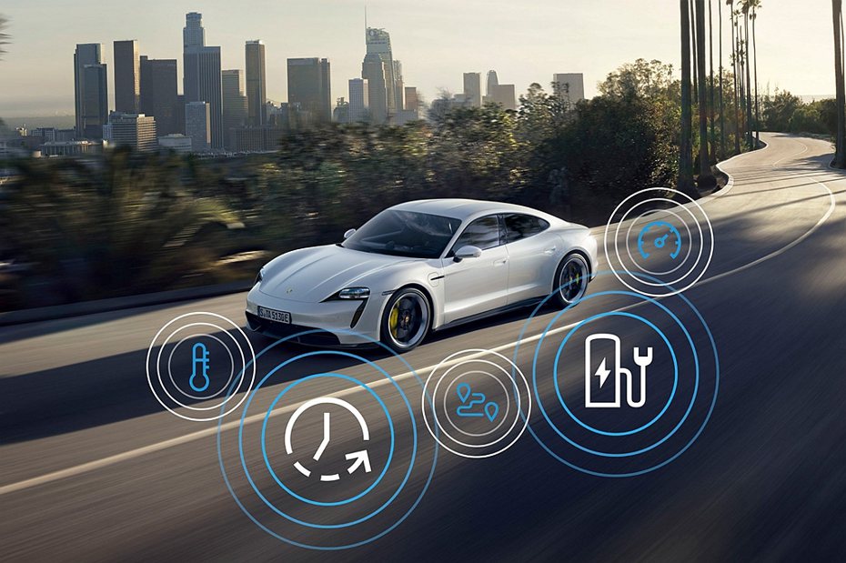 保時捷Taycan全車系都可將軟體更新至2023年式車型版本。 圖／Porsche提供