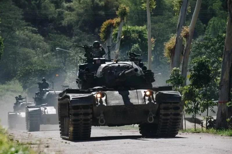 陸軍裝甲564旅執行CM11戰車鑑定作業，發生一死一傷意外。圖為戰車示意，非事故車輛。圖／取自中華民國陸軍臉書粉專