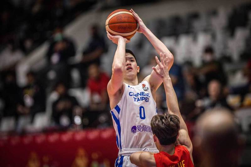 23歲林庭謙是中華隊第一得分主力，表現穩定出色。 擷圖自FIBA官網