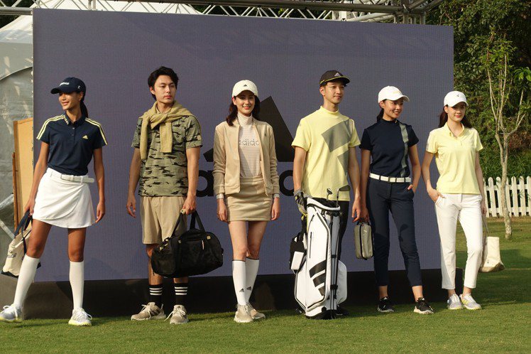 adidas Golf發表秋冬系列高球服飾，顛覆傳統，讓球場穿搭也變得更年輕有型。記者曾智緯／攝影