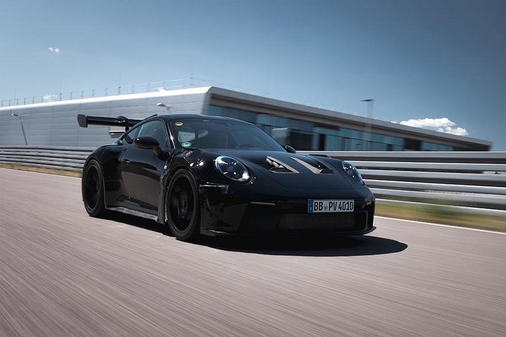 全新保時捷911 GT3 RS將在8月17日舉行全球首演。 圖／Porsche提...
