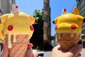 「皮卡丘冰淇淋」熱到融化了！ 推特爆紅的5款「寶可夢雪糕模型」超療癒，讓人好想咬一口