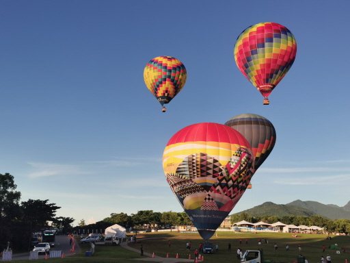 台東熱氣球嘉年華是每年暑假最熱門旅遊活動之一。 記者卜敏正／攝影