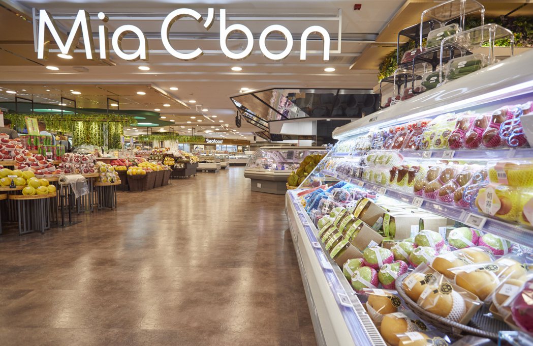 頂級超市Mia C'bon首間旗艦店於天母大葉高島屋開出。Mia C'bon／提...