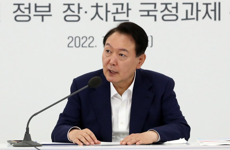 南韓總統辦公室官員3日說，南韓總統尹錫悅沒有會見裴洛西的計畫。   歐新社